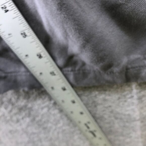 Asos High Rise Wide Leg Pants Womens 0 Gray Rayon Pleated Front Pull On - Picture 7 of 9